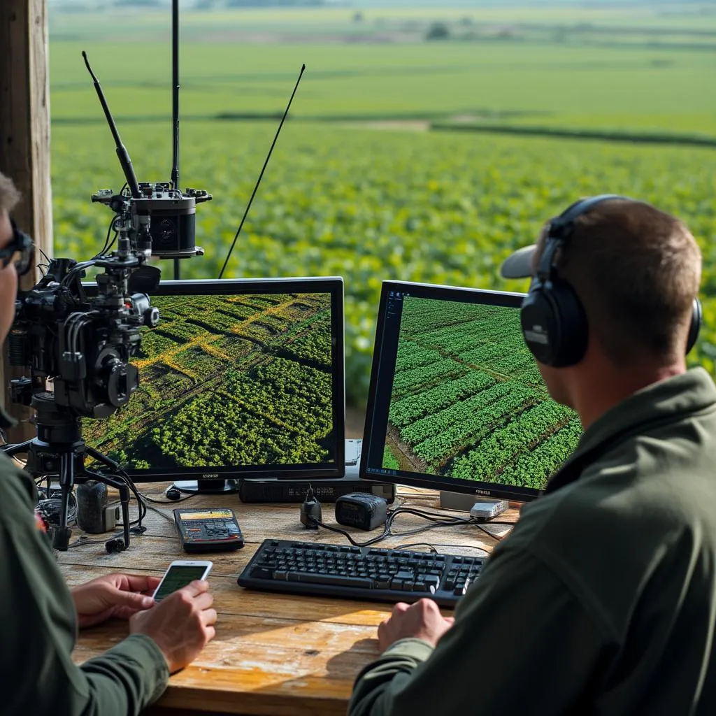 Monitoreo con drones